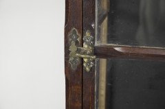 A Handsome Gothic Revival Oak Display Cabinet - Thumbnail 8