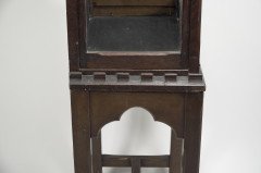 A Handsome Gothic Revival Oak Display Cabinet - Thumbnail 22