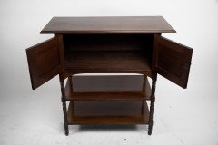 E. W. Godwin, attributed. For Collinson & Lock. An Aesthetic Movement Mahogany Side Cabinet - Thumbnail 4