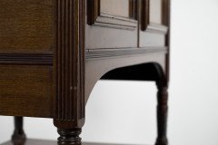 E. W. Godwin, attributed. For Collinson & Lock. An Aesthetic Movement Mahogany Side Cabinet - Thumbnail 10