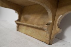 Collinson and Lock. an Aesthetic Movement Satin Walnut Breakfront Wall Cupboard - Thumbnail 17