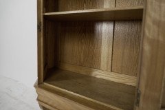 Collinson and Lock. an Aesthetic Movement Satin Walnut Breakfront Wall Cupboard - Thumbnail 12