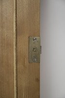 Collinson and Lock. an Aesthetic Movement Satin Walnut Breakfront Wall Cupboard - Thumbnail 9