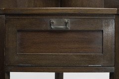 Liberty and Co. a Rare and Unusual Arts and Crafts Oak Corner Dressing Table - Thumbnail 12