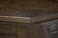 Liberty & Co., A Rare & Unusual Arts & Crafts Oak Corner Dressing Table - Thumbnail 10