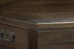 Liberty and Co. a Rare and Unusual Arts and Crafts Oak Corner Dressing Table - Thumbnail 11
