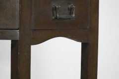 Liberty and Co. a Rare and Unusual Arts and Crafts Oak Corner Dressing Table - Thumbnail 15