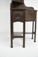Liberty and Co. a Rare and Unusual Arts and Crafts Oak Corner Dressing Table - Thumbnail 16