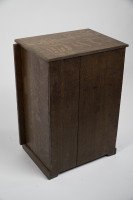 A Pair of Small Aesthetic Movement Oak Sets of Drawers - Thumbnail 10