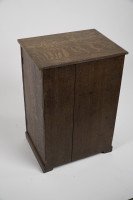 A Pair of Small Aesthetic Movement Oak Sets of Drawers - Thumbnail 11