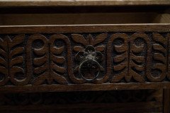 A Pair of Small Aesthetic Movement Oak Sets of Drawers - Thumbnail 21