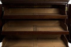 Morris and Co. a Superior Quality Aesthetic Movement Walnut Tallboy - Thumbnail 5