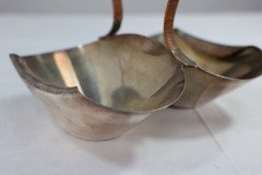 Dr. Christopher Dresser Silver Plated Double-Well Preserve Dish by Roberts & Belk - Thumbnail 16