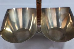 Dr. Christopher Dresser Silver Plated Double-Well Preserve Dish by Roberts & Belk - Thumbnail 18