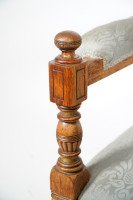 Bruce Talbert, attributed. Stamped Gillows – Aesthetic Movement Oak Armchair - Thumbnail 14