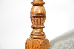 Bruce Talbert, attributed. Stamped Gillows – Aesthetic Movement Oak Armchair - Thumbnail 16