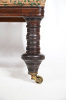 Collinson & Lock. A Rare Aesthetic Movement Rosewood Side Chair with Finely Carved & Turned Details - Thumbnail 14