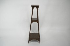 Liberty and Co (Attributed) – Arts and Crafts Oak Plant Stand - Thumbnail 2