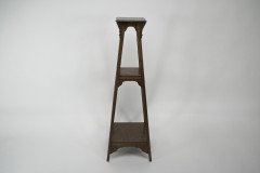 Liberty and Co (Attributed) – Arts and Crafts Oak Plant Stand - Thumbnail 4