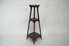 Liberty and Co (Attributed) – Arts and Crafts Oak Plant Stand - Thumbnail 5