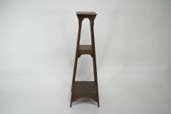 Liberty and Co (Attributed) – Arts and Crafts Oak Plant Stand - Thumbnail 6