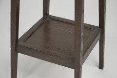 A nice quality Arts and Crafts plant stand with molded details - Thumbnail 10