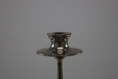 Dryad of Leicester. A Pair of Arts & Crafts Silver Plated on Brass Candlesticks - Thumbnail 6