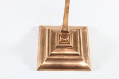 W. A. S. Benson – Pair of Arts & Crafts Copper and Brass Candlesticks - Thumbnail 11