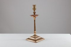 W. A. S. Benson – Pair of Arts & Crafts Brass and Copper Candlesticks II - Thumbnail 5