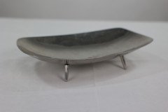 Keswick School of Industrial Art. A Firth Staybrite Stainless Steel Preserve Dish & Spoon - Thumbnail 11