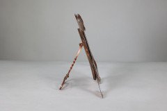 J & F Pool – Arts and Crafts Hammered Copper Picture Frame with Writhen Stand - Thumbnail 7