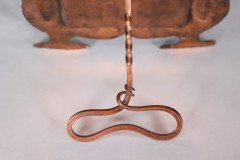 J & F Pool – Arts and Crafts Hammered Copper Picture Frame with Writhen Stand - Thumbnail 14