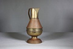 Jones & Willis Gothic Revival Brass Jug From the Church of St Barnabas of Darwen - Thumbnail 6