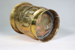 Margaret Gilmour School – Arts & Crafts Brass Planter with Galleon Scene - Thumbnail 9