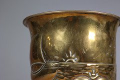 Margaret Gilmour School – Arts & Crafts Brass Planter with Galleon Scene - Thumbnail 18