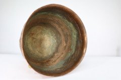 Alexander Ritchie of Iona Style. A Large Hand Hammered Heavy Gage Copper Planter - Thumbnail 7