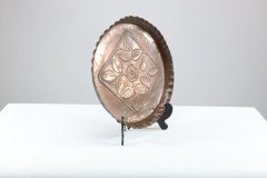 Arts and Crafts Copper Plate c.1900 - Thumbnail 2