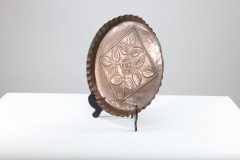 Arts and Crafts Copper Plate c.1900 - Thumbnail 4
