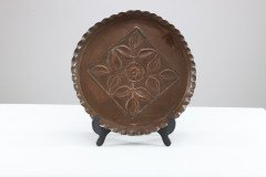 Arts and Crafts Copper Plate c.1900 - Thumbnail 3