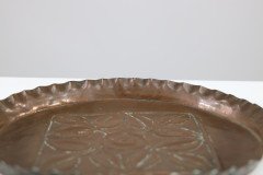 Arts and Crafts Copper Plate c.1900 - Thumbnail 8