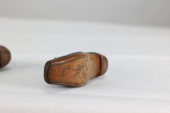 Victorian, c.1870 Handmade Leather Baby Shoes - Thumbnail 15