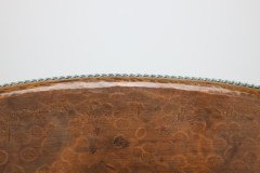 Hugh Wallis. An Arts & Crafts Oval Copper Tray with Rope Twist Edge - Thumbnail 11