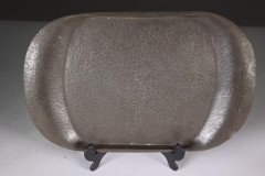Liberty & Co. – Arts and Crafts Unpolished English Pewter Tray 0881 - Thumbnail 10