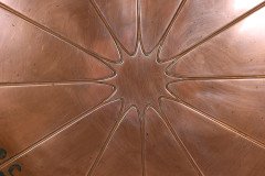 W. A. S. Benson (Stamped) – Large Arts and Crafts Copper Lily Pad Tray - Thumbnail 5