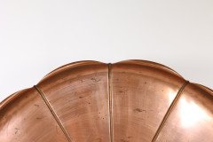 W. A. S. Benson (Stamped) – Large Arts and Crafts Copper Lily Pad Tray - Thumbnail 4