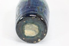 Belgian Art Pottery – Tall Earthenware Vase with Flamingo Frieze - Thumbnail 12