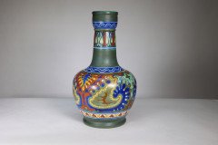 Gouda Holland – Art Nouveau earthenware Rhodian vase - Thumbnail 5