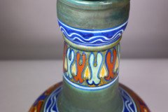Gouda Holland – Art Nouveau earthenware Rhodian vase - Thumbnail 9