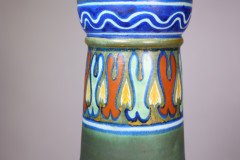 Gouda Holland – Art Nouveau earthenware Rhodian vase - Thumbnail 10