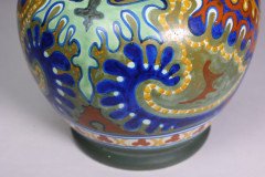 Gouda Holland – Art Nouveau earthenware Rhodian vase - Thumbnail 12